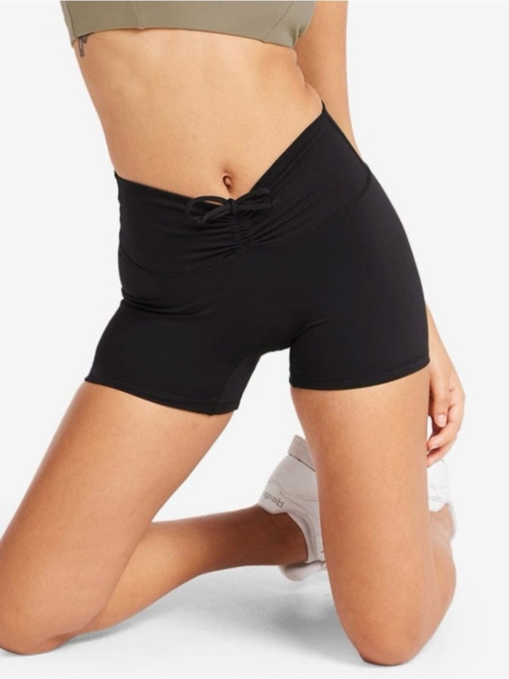 Crop Shop Boutique IM Serenity Drawstring Scrunch Shorts